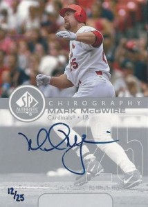 Mark McGwire Autographed and Framed White Cardinals Jersey Auto JSA COA