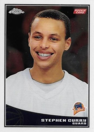 2009-10 Topps Chrome Stephen Curry RC #101