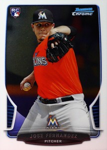 Youth Majestic Miami Marlins #16 Jose Fernandez Authentic Orange