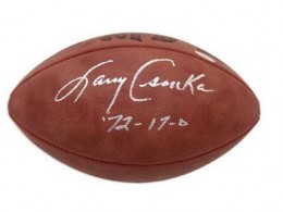 Larry Csonka Signed Miami Dolphins Salute to Service Speed Full-Size R — RSA