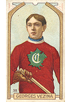 Georges Vezina Cards, Rookie Card and Memorabilia Guide