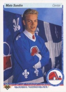 Signed Mats Sundin Photograph - 8x10 Rookie