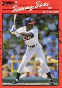 sammy sosa 1990 upper deck error rookie card wrong dob