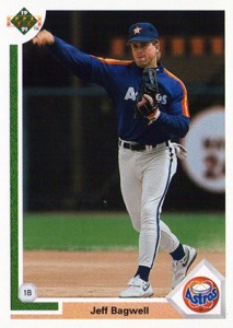 Jeff Bagwell Signed 1991 Upper Deck Autographed W/nl Roy Astros