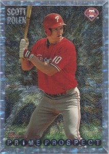 2002 Fleer Tradition #296 Scott Rolen Signed Card AUTO 10 PSA