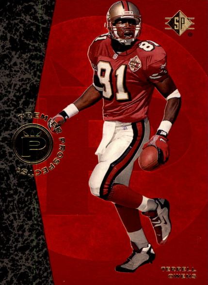 2002 San Francisco 49ers Terrell Owens #81 Game Issued Red