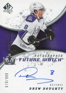 Drew Doughty Signed Autographed 8X10 Photo Kings Skating Winter