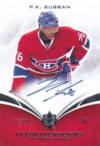 P.K. Subban-Titanium-Commons - Hobby Jersey Number