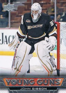 Anaheim Ducks John Gibson Rookie Of The Month