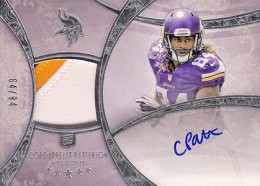 2013 Topps Five Star Rookie Autographed Patch 106 Cordarrelle Patterson