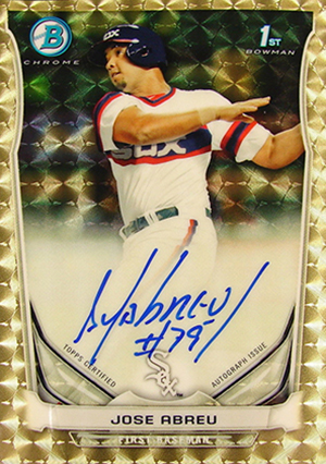 SOLD 126304 2015 Topps Chrome Illustrious Autographs IAJA Jose Abreu Auto  2/50 - Sportsnut Cards