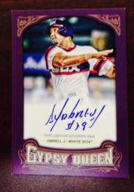 Mystery Redemptions for 2014 Topps Series 1, Museum Collection, Gypsy Queen Named 1