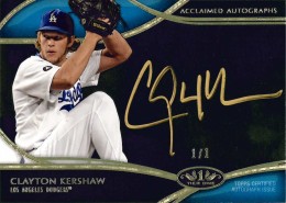 Clayton Kershaw Signs Exclusive Autograph Deal with Topps 1