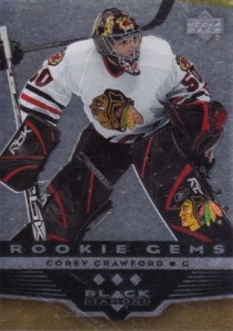 50 - Corey Crawford Autographed Authentic Hockey Fights Cancer