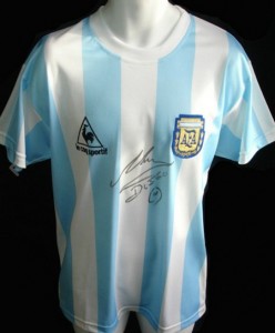 Diego Maradona Signed Jersey 3