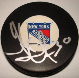 Henrik Lundqvist Autographed New York Rangers (Blue #30) Fanatics