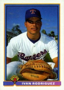 1991 Topps Traded Baseball #101T Ivan Rodriguez Rookie Card