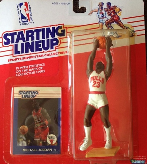 1991 Kenner Starting Lineup W/ Special Edition Coin Chicago 