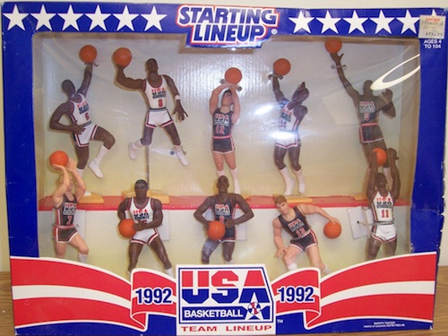 Starting Lineups 1992 Basket Ball Olympic Team Lineup 6 inch