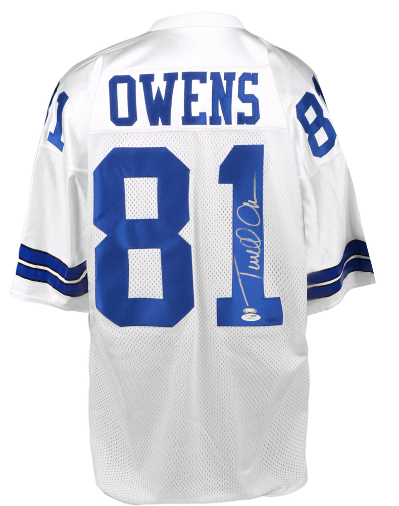 Terrell Owens Practice-Used Jersey 2001 Pro Bowl – COA 100% Authentic Team  – Memorabilia Expert