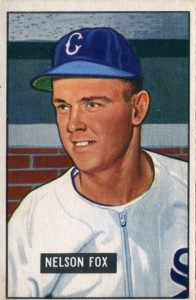 Signed Nellie Fox Rookie Card 1951 : r/baseballcards