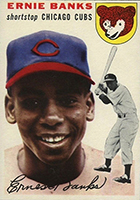 Vintage Ernie Banks ‘Mr. Cub’ autograph Chicago Cubs 3x5 Card