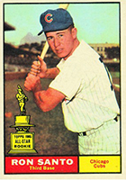 Ron Santo Cards, Rookie, Autographed Memorabilia Guide