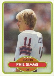 Simms, Phil  The Football Autograph Encyclopedia