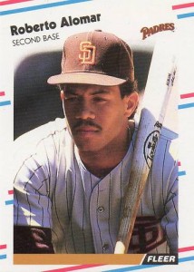 1988 Topps Traded Roberto Alomar Rookie 4T San Diego Padres Baseball Card