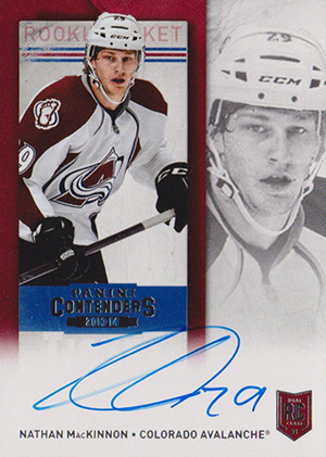 Nathan Mackinnon 13'14 ROOKIE Maroon Colorado Avalanche