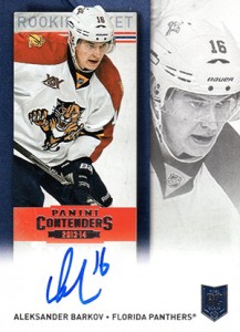 2013-14 Panini Contenders Hockey Rookie Ticket Autograph 262 Alexsander Barkov