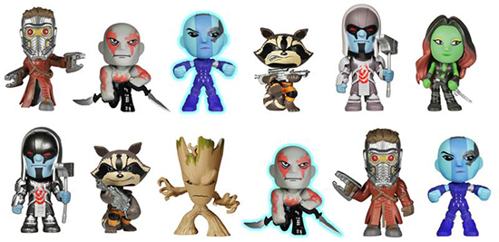 guardians of the galaxy mystery minis