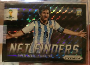 SOLD! 2014 Panini Prizm World Cup Lionel Messi Black Autograph Fetches Huge Price 2