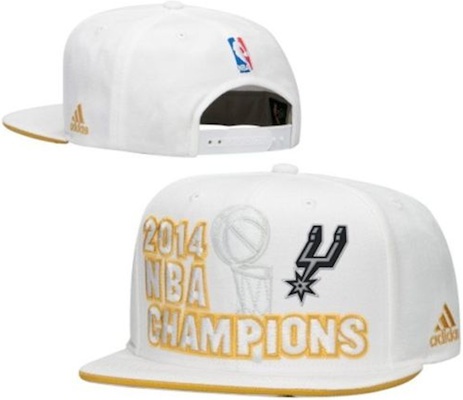 spurs championship hat