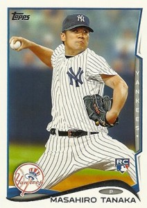 Image result for masahiro tanaka rookie card