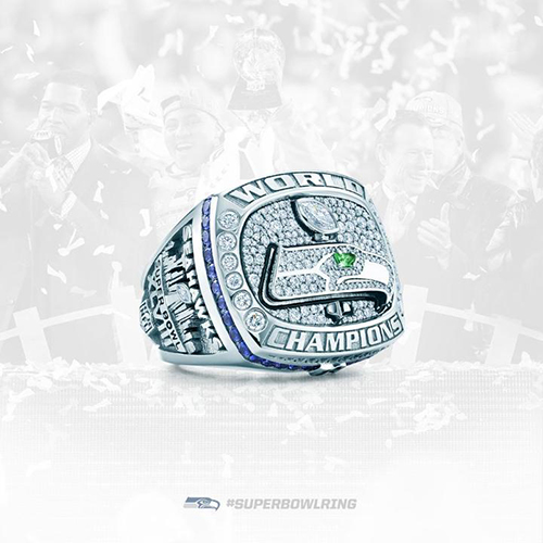 NFL 2013 Super Bowl XLVIII Seattle Seahawks Championship Replica