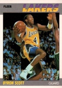 1987-88 Fleer Byron Scott
