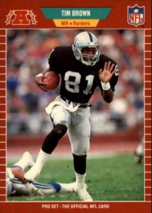 Tim Brown 1996 Topps 40th Anniversary Retros #6 - Oakland Raiders at  's Sports Collectibles Store