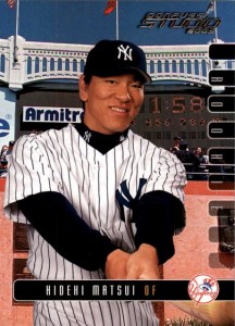 Japanese Baseball Cards: Hideki Matsui