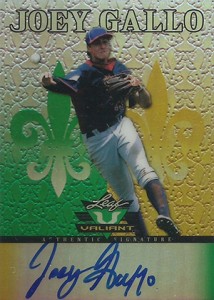 Joey Gallo 2012 1ST BOWMAN CHROME ROOKIE RC AUTO #BCA