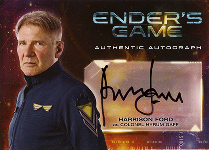 Harrison Ford Autograph Card Collecting Guide and Checklist 2