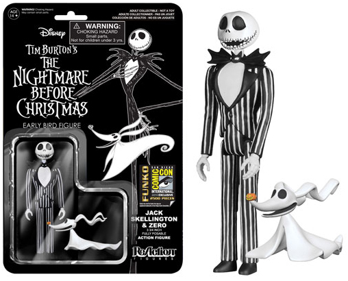 funko reaction nightmare before christmas