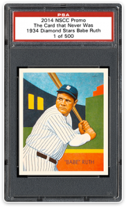 Cards That Never Were: 1935 Diamond Stars Babe Ruth