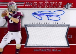 : 2014 Rookies and Stars Longevity Freshman Orientation Jersey  #FOJM Johnny Manziel : Collectibles & Fine Art