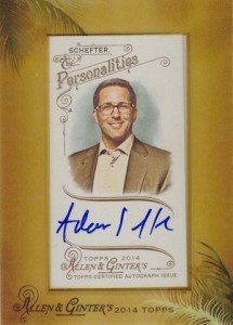 2014 Topps Allen & Ginter Non-Baseball Autographs Guide 4