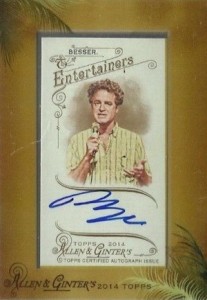 2014 Topps Allen & Ginter Non-Baseball Autograph Guide