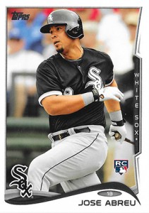 At Auction: 2014 Topps Update Checklsit Jose Abreu RC