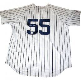 Hideki Matsui Autographed New York Custom Gray Baseball Jersey Godzilla  Inscription - JSA COA