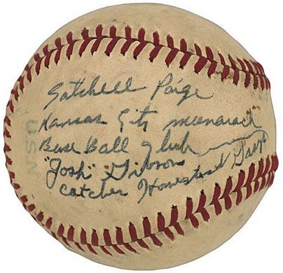 Josh Gibson Cards and Autographed Memorabilia Guide