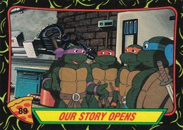 Teenage Mutant Ninja Turtles Trading Cards History and Guide